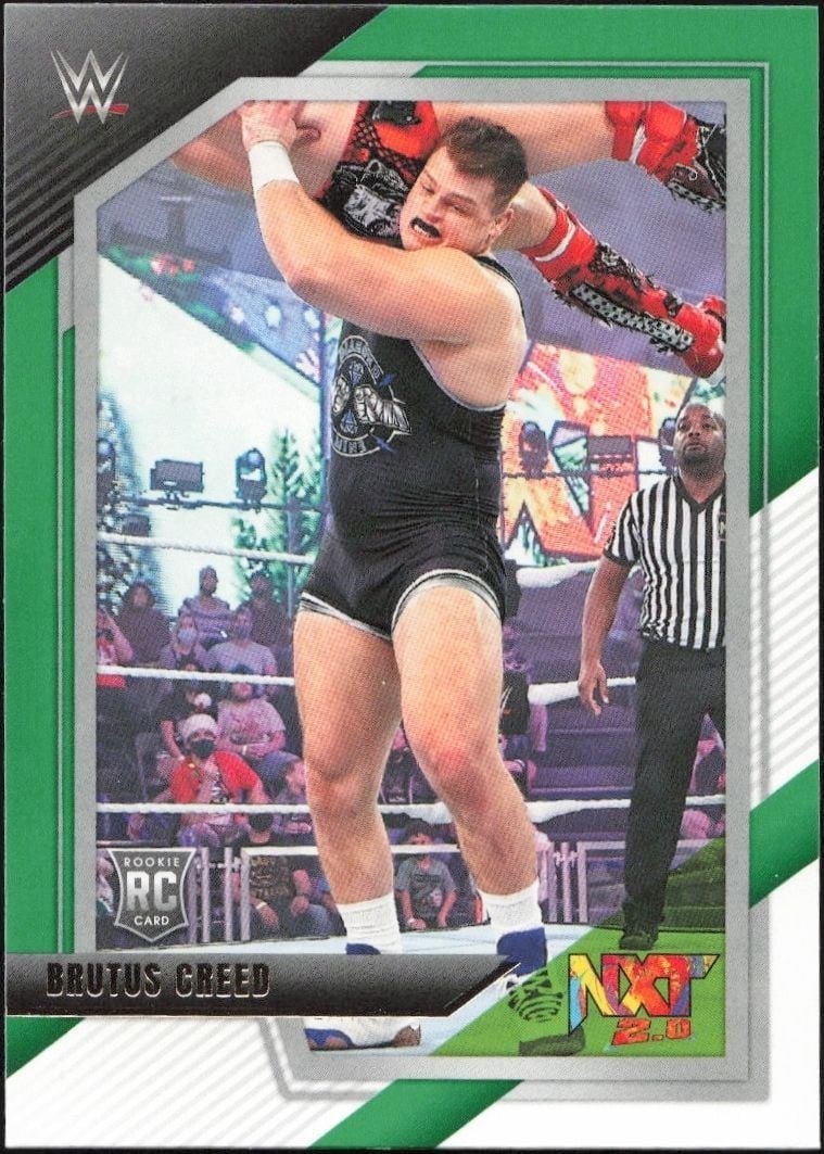 Brutus Creed 2022 Panini NXT 2.0 WWE #45 Wrestling Trading Card - Front 2022 Panini NXT 2.0 WWE Brutus Creed #45 wrestling trading card front