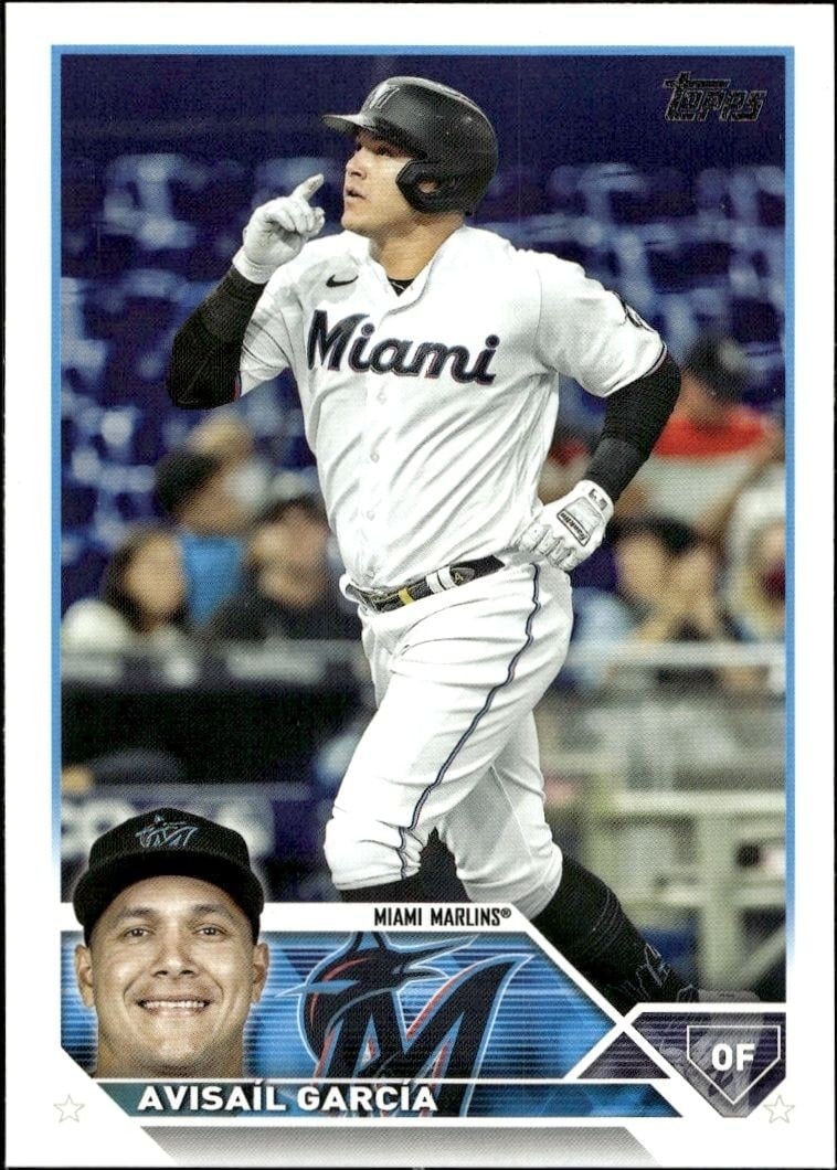 Avisail Garcia 2023 Topps Series 2 #606 Baseball Trading Card - Front 2023 Topps Series 2 Avisail Garcia #606 baseball trading card front
