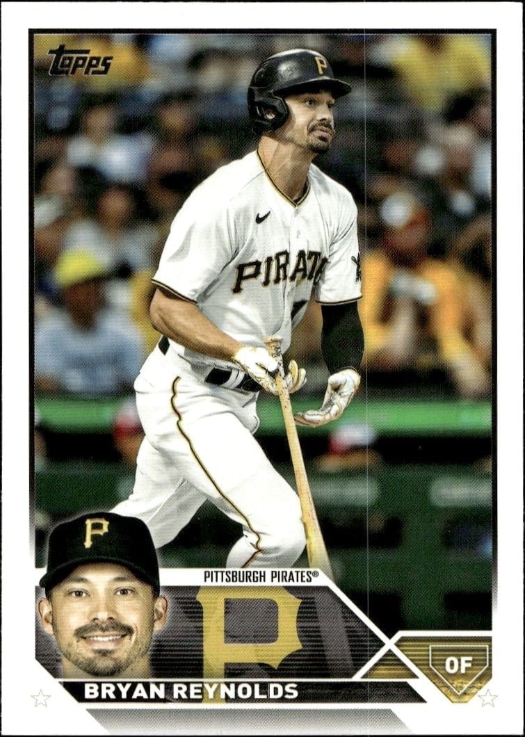 Bryan Reynolds 2023 Topps Series 2 #570 Baseball Trading Card - Front 2023 Topps Series 2 Bryan Reynolds #570 baseball trading card front