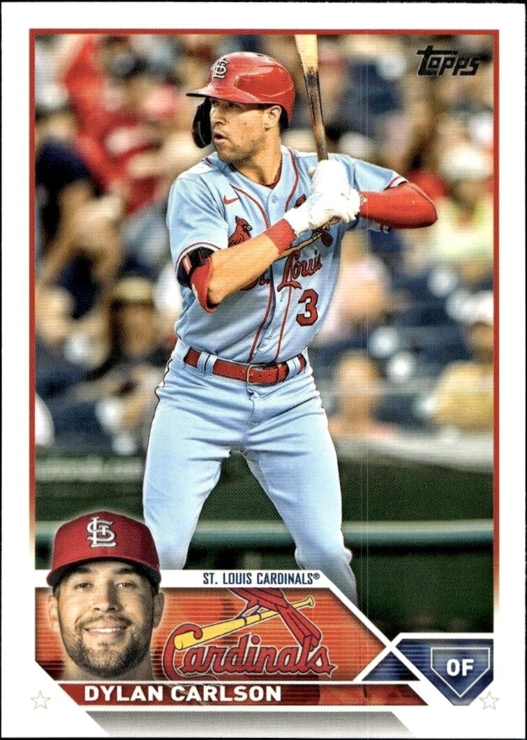 2023 Topps Series 2 Dylan Carlson #624 trading card