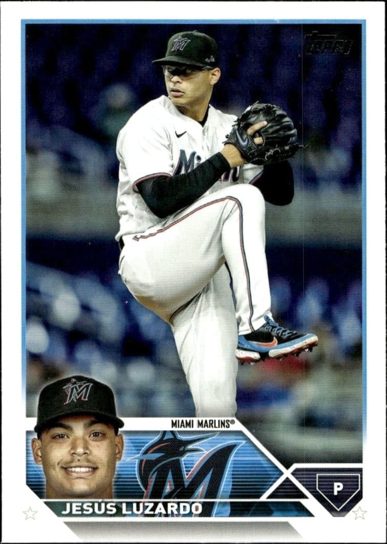 2023 Topps Series 2 Jesus Luzardo #563 trading card