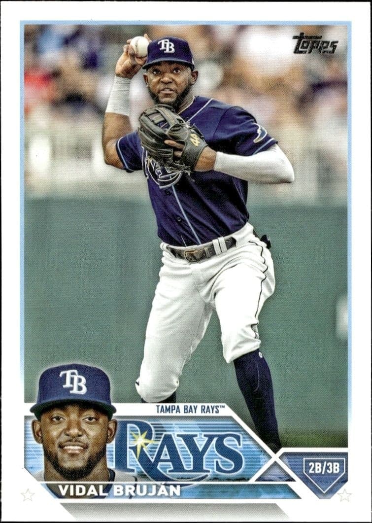 2023 Topps Series 2 Vidal Brujan #613 trading card