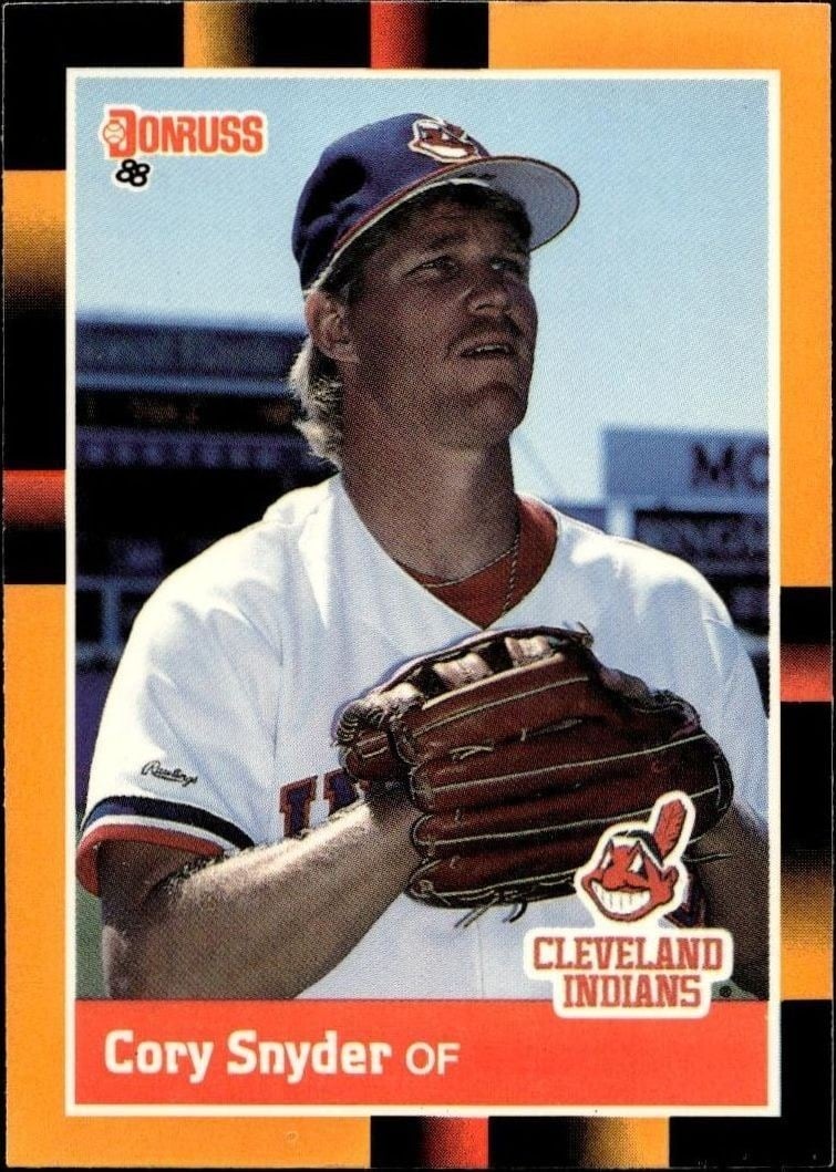 Cory Snyder 1988 Donruss Baseball's Best #224 Baseball Trading Card - Front 1988 Donruss Baseball's Best Cory Snyder #224 baseball trading card front