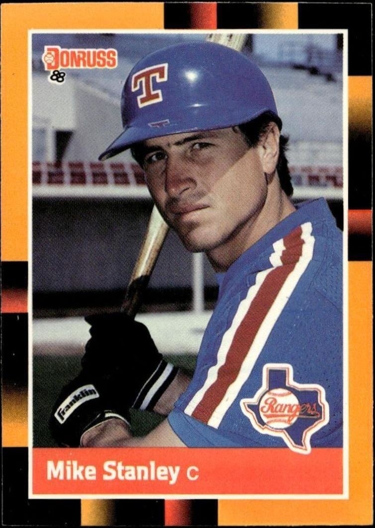 Mike Stanley 1988 Donruss Baseball's Best #223 Baseball Trading Card - Front 1988 Donruss Baseball's Best Mike Stanley #223 baseball trading card front