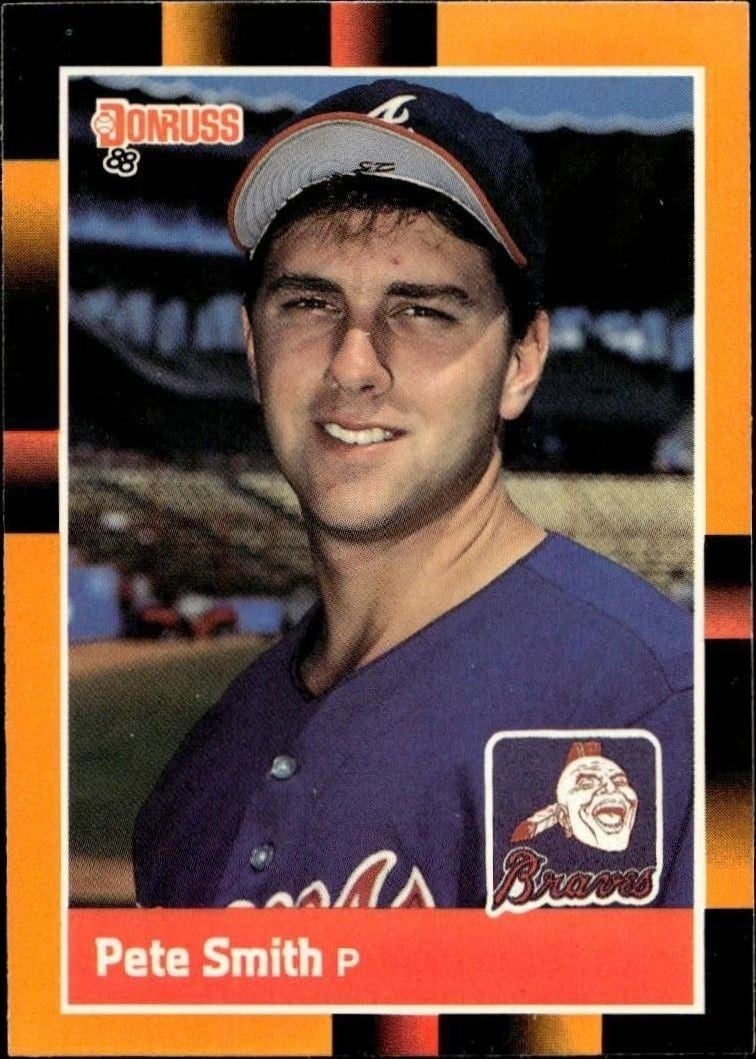Pete Smith 1988 Donruss Baseball's Best #197 Baseball Trading Card - Front 1988 Donruss Baseball's Best Pete Smith #197 baseball trading card front