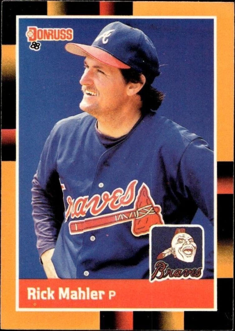 Rick Mahler 1988 Donruss Baseball's Best #114 Baseball Trading Card - Front 1988 Donruss Baseball's Best Rick Mahler #114 baseball trading card front