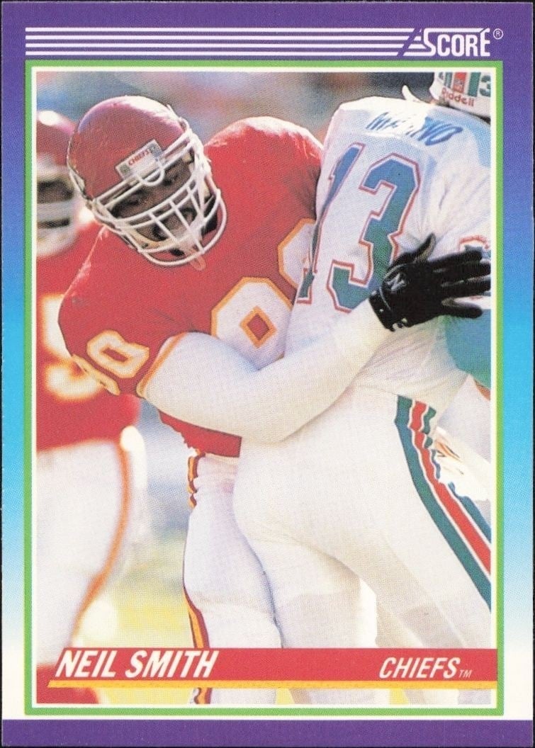 1990 Score Neil Smith #507 trading card