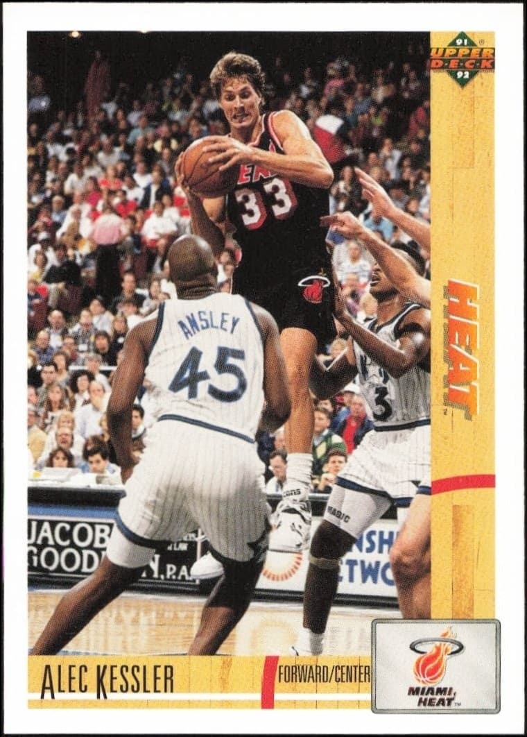 1991-92 Upper-Deck Alec Kessler #194 trading card