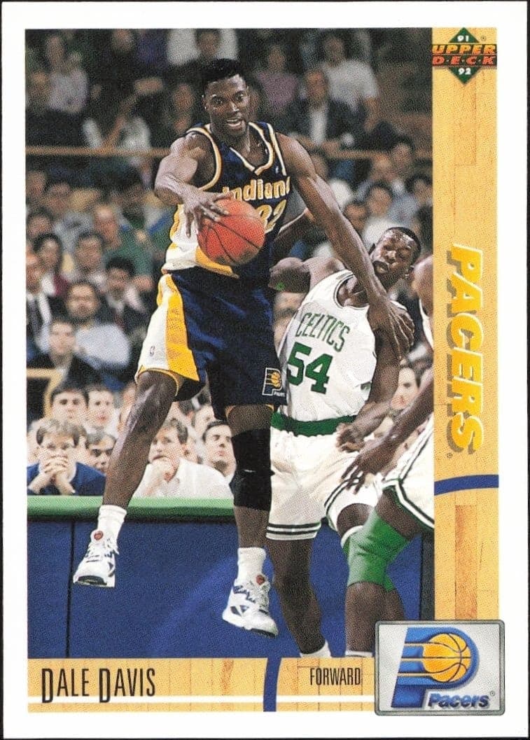 1991-92 Upper-Deck Dale Davis #409 trading card