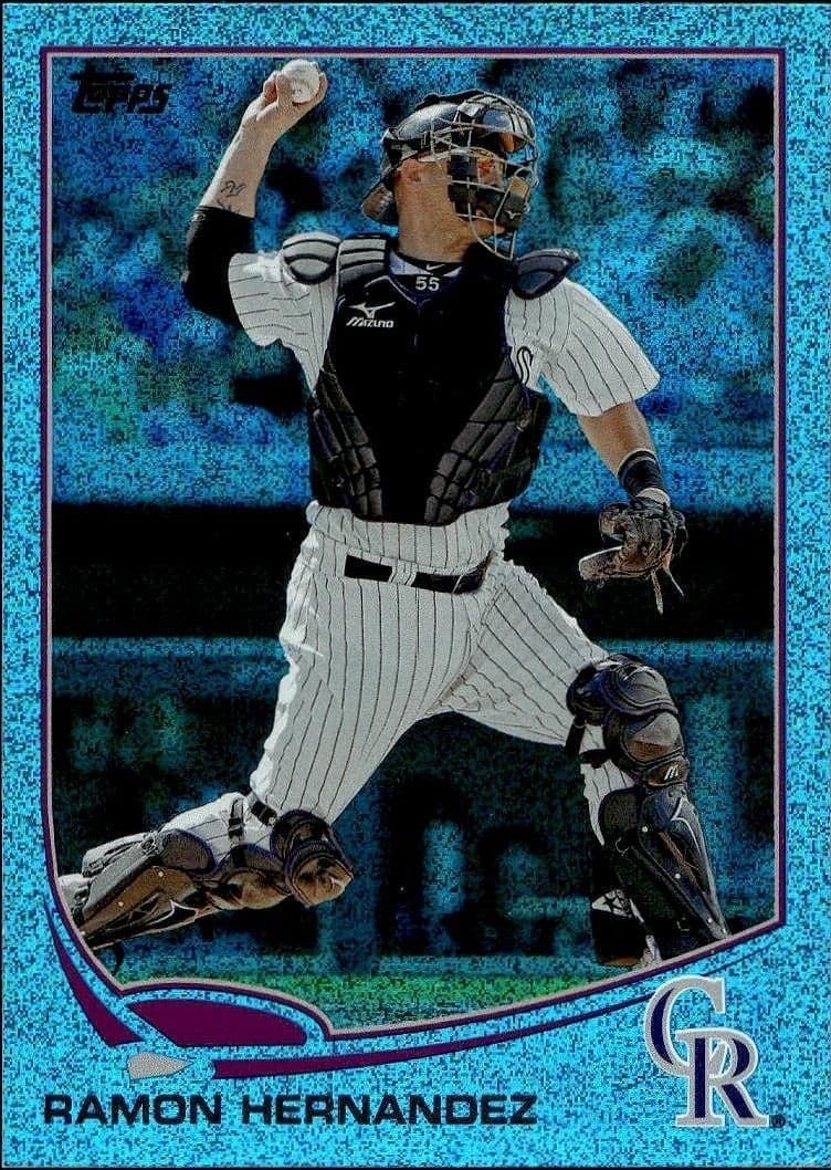2013 Topps Series 1 Ramon Hernandez #165 trading card