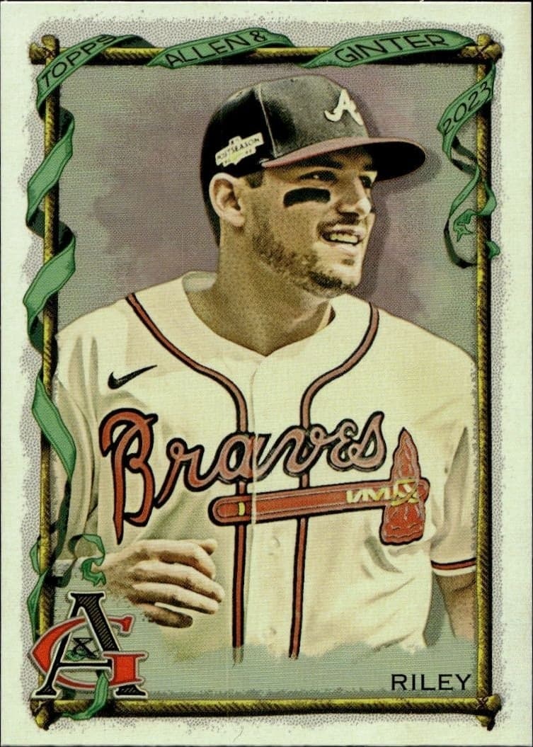 2023 Topps Allen & Ginter Austin Riley #74 trading card