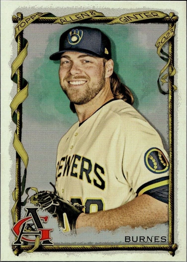 2023 Topps Allen & Ginter Corbin Burnes #86 trading card