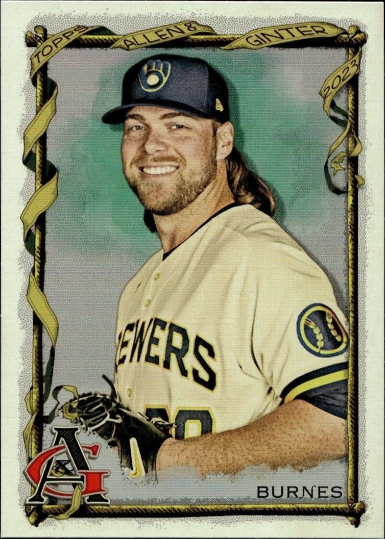 2023 Topps Allen & Ginter Corbin Burnes #86 trading card