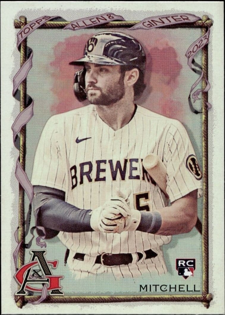2023 Topps Allen & Ginter Garrett Mitchell #117 trading card