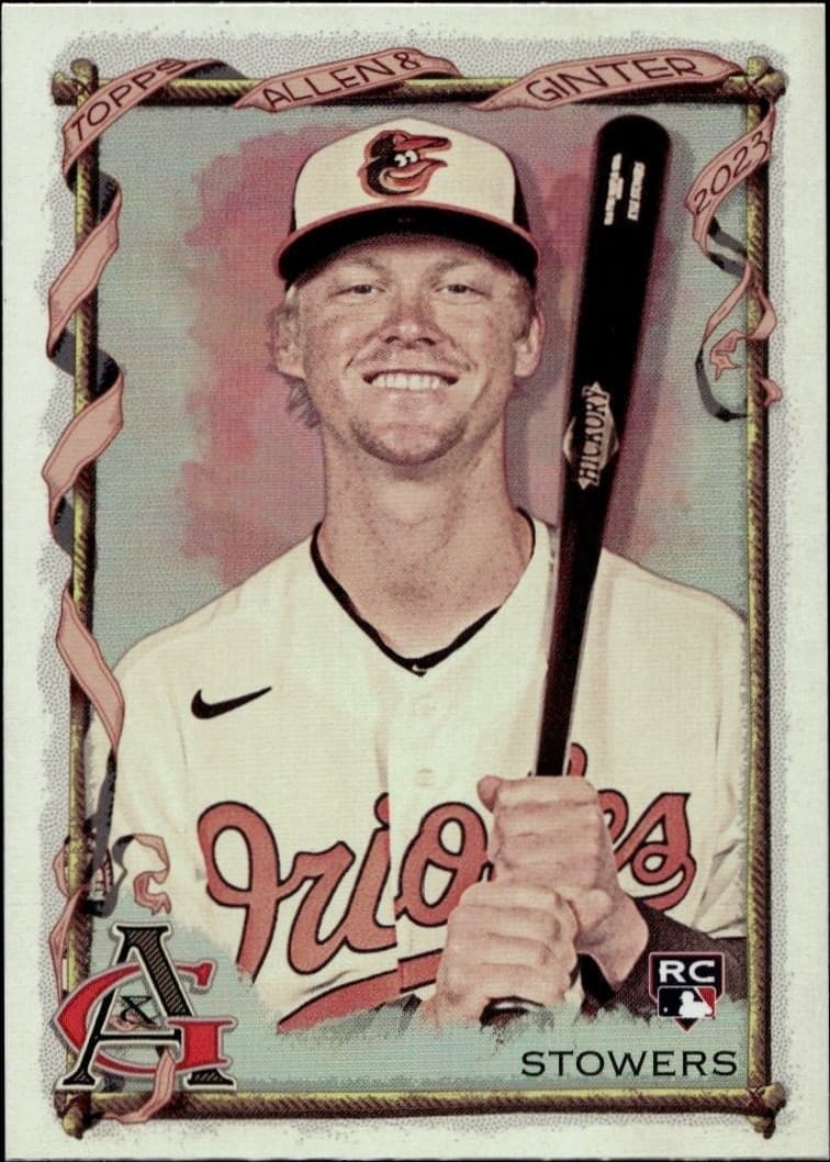 2023 Topps Allen & Ginter Kyle Stowers #45 trading card