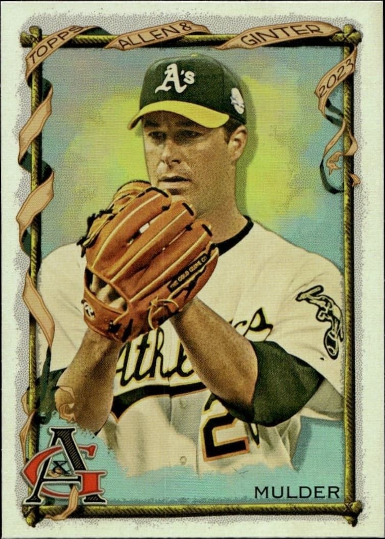 2023 Topps Allen & Ginter Mark Mulder #106 trading card