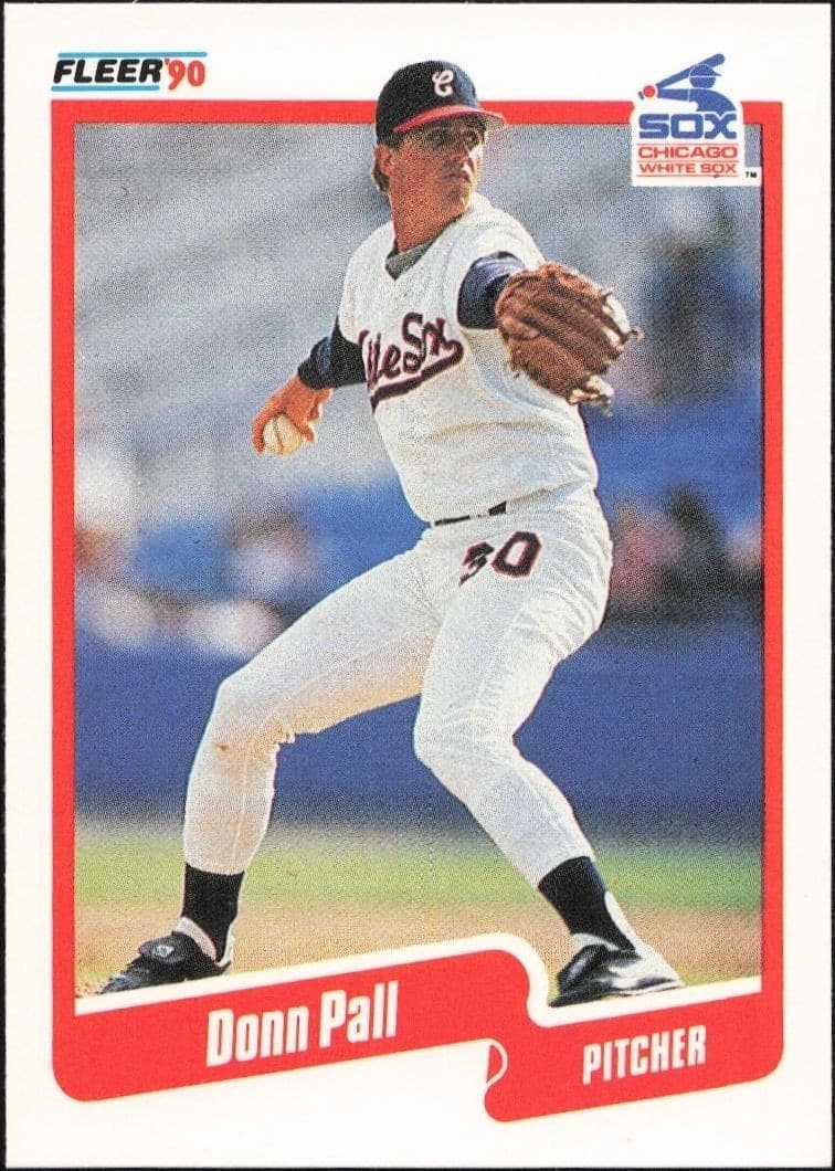1990 Fleer Donn Pall #543 trading card