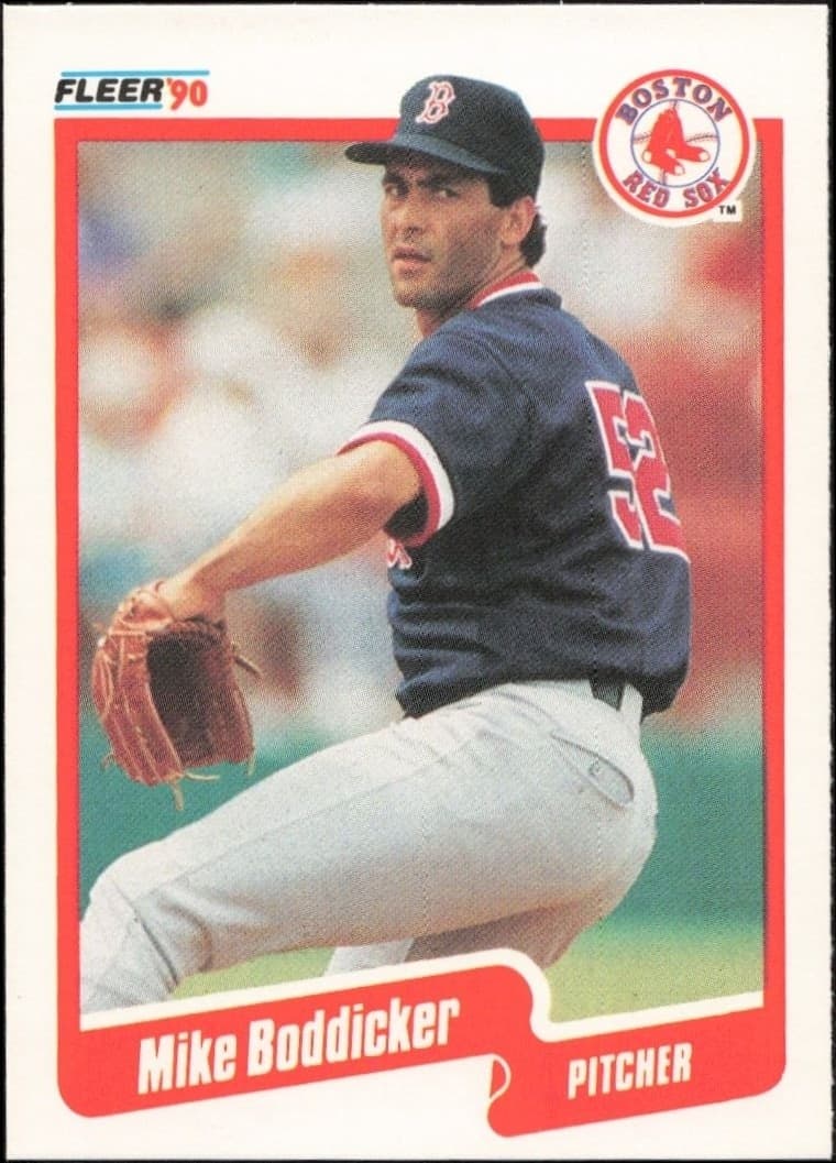 1990 Fleer Mike Boddicker #267 trading card