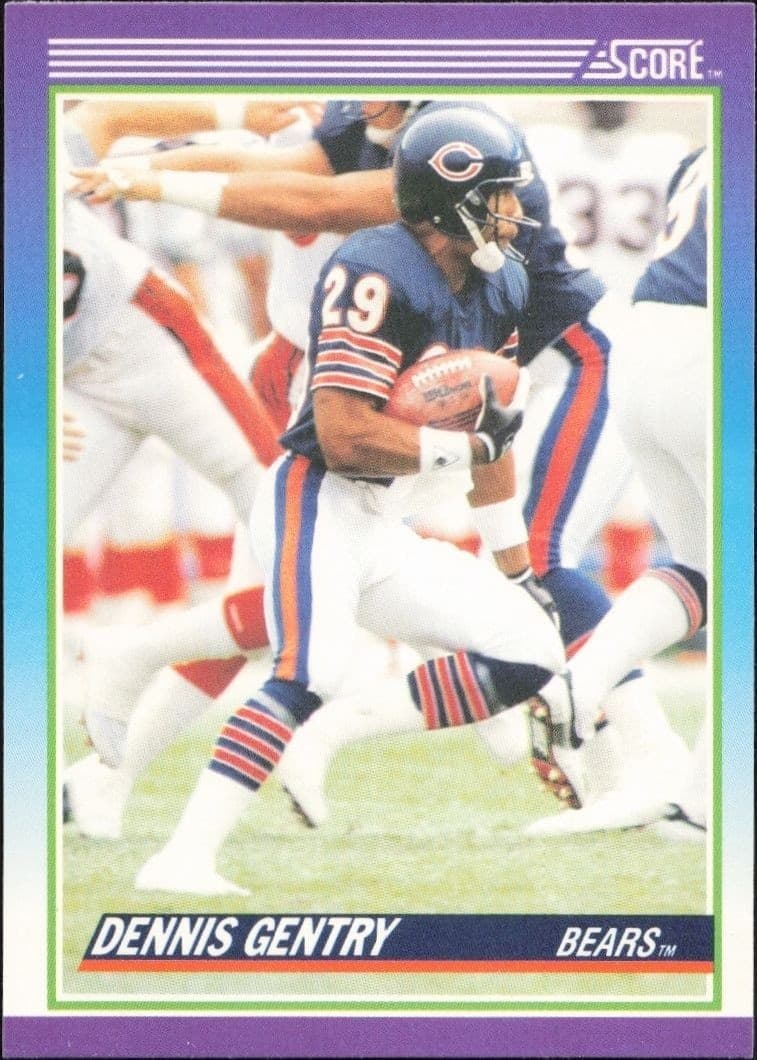 1990 Score Dennis Gentry #162 trading card