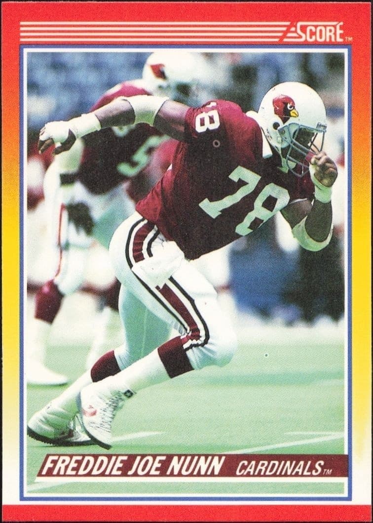 1990 Score Freddie Joe Nunn #251 trading card