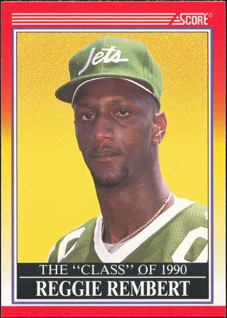 1990 Score Reggie Rembert #610 trading card