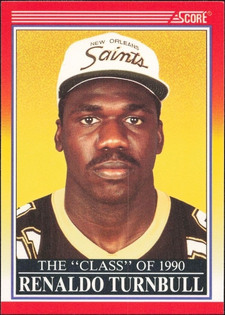1990 Score Renaldo Turnbull #615 trading card