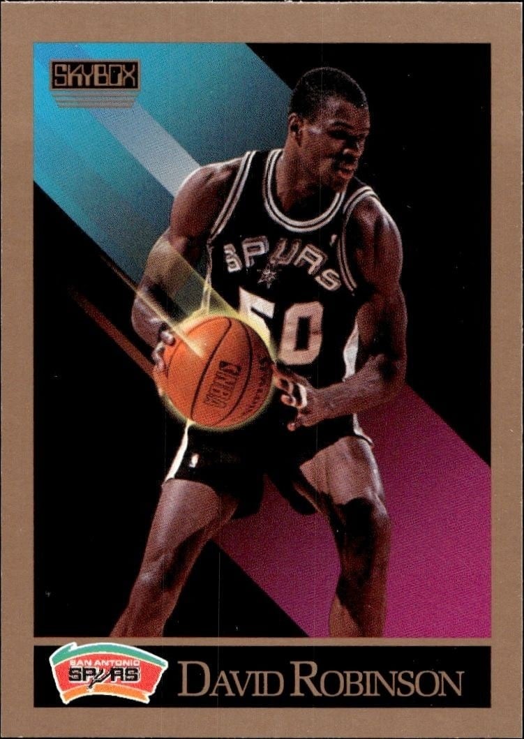 1990-91 Skybox David Robinson #260 trading card