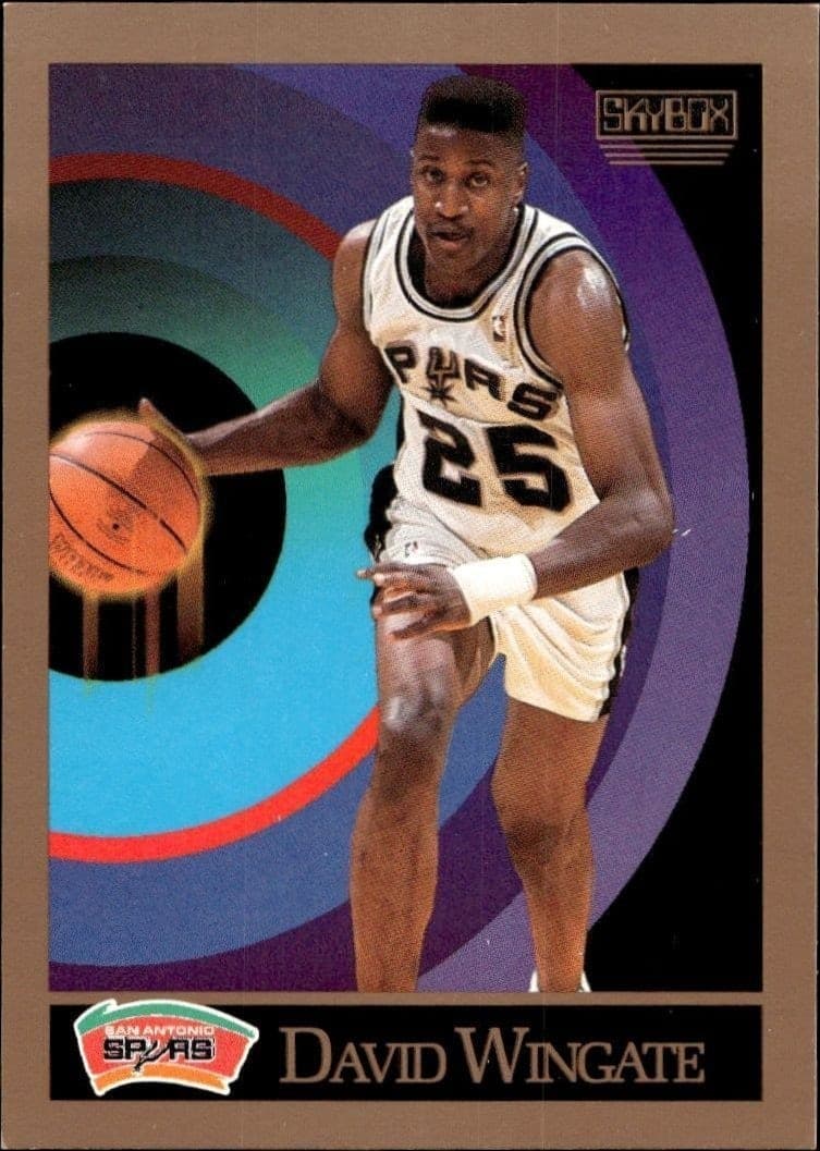 1990-91 Skybox David Wingate #262 trading card