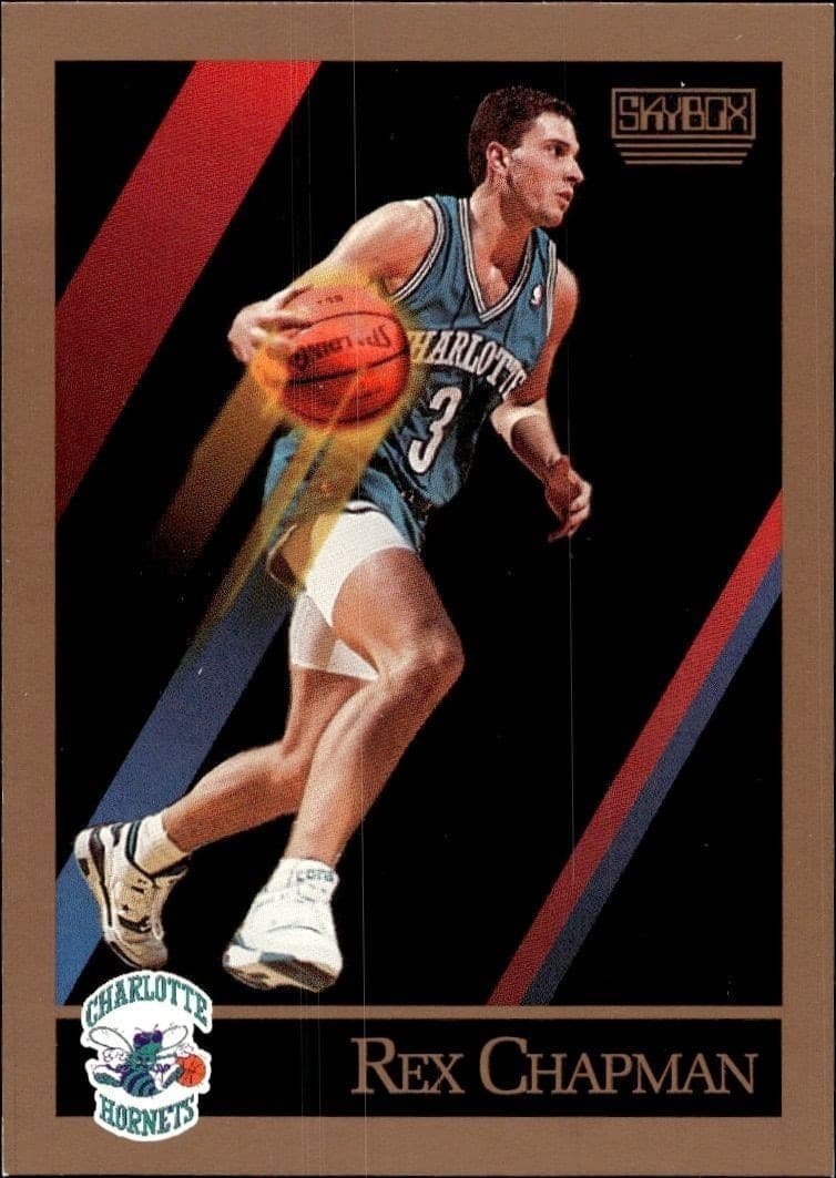 1990-91 Skybox Rex Chapman #27 trading card