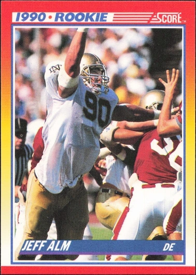 1990 Score Jeff Alm #298 trading card