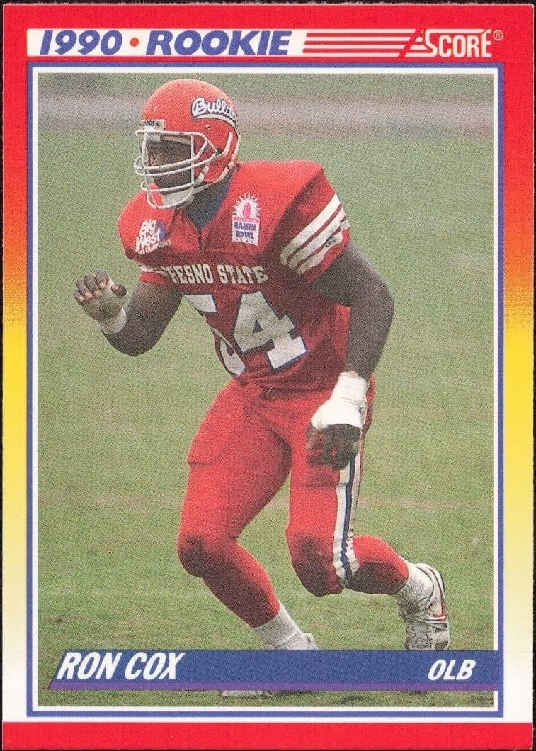 1990 Score Ron Cox #647 trading card