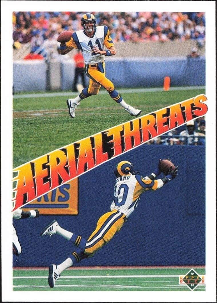1991 Upper-Deck Jim Everett #30 trading card