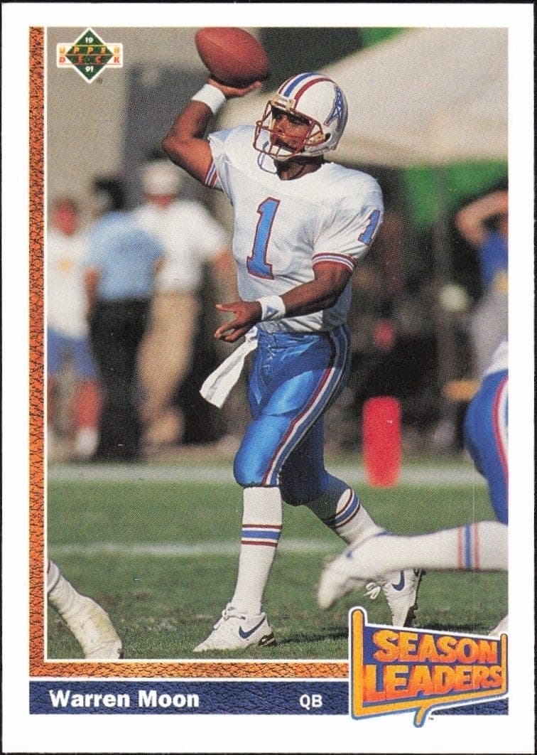 1991 Upper-Deck Warren Moon #403 trading card