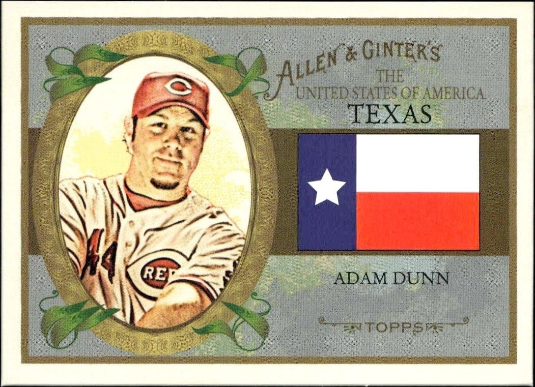 2008 Topps Allen & Ginter Adam Dunn #US43 trading card