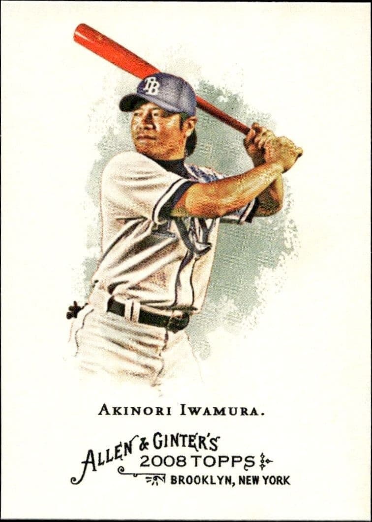 2008 Topps Allen & Ginter Akinori Iwamura #112 trading card