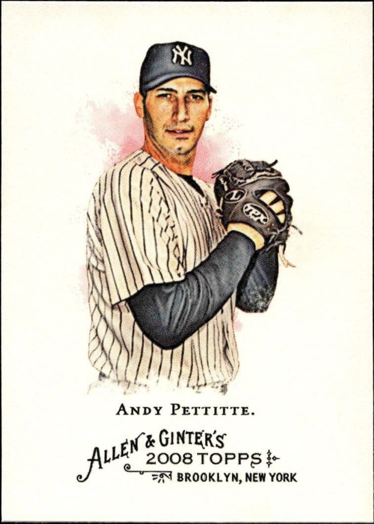 2008 Topps Allen & Ginter Andy Pettitte #138 trading card