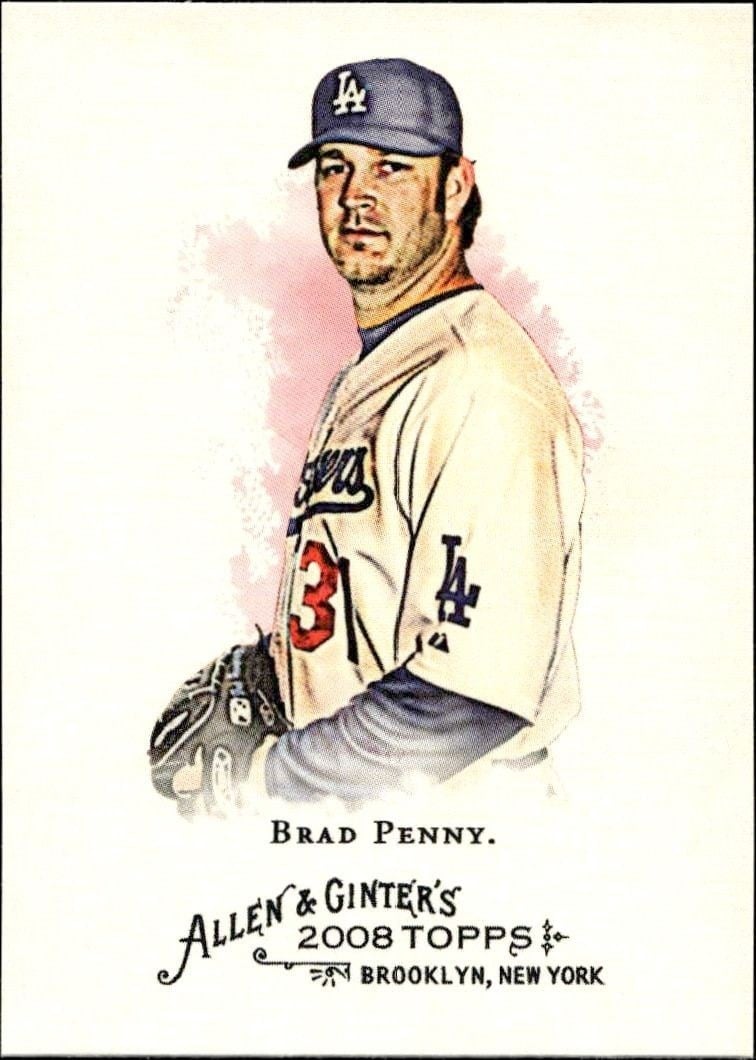2008 Topps Allen & Ginter Brad Penny #64 trading card