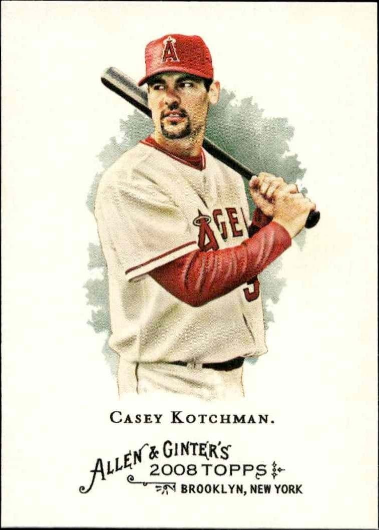 2008 Topps Allen & Ginter Casey Kotchman #324 trading card