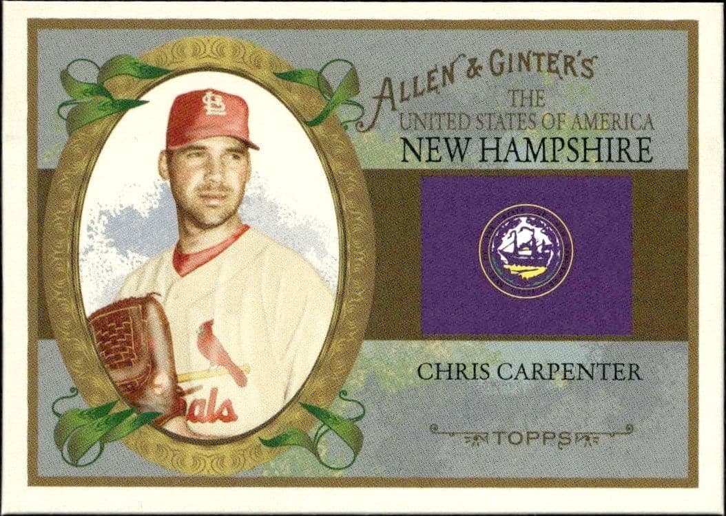 2008 Topps Allen & Ginter Chris Carpenter #US29 trading card