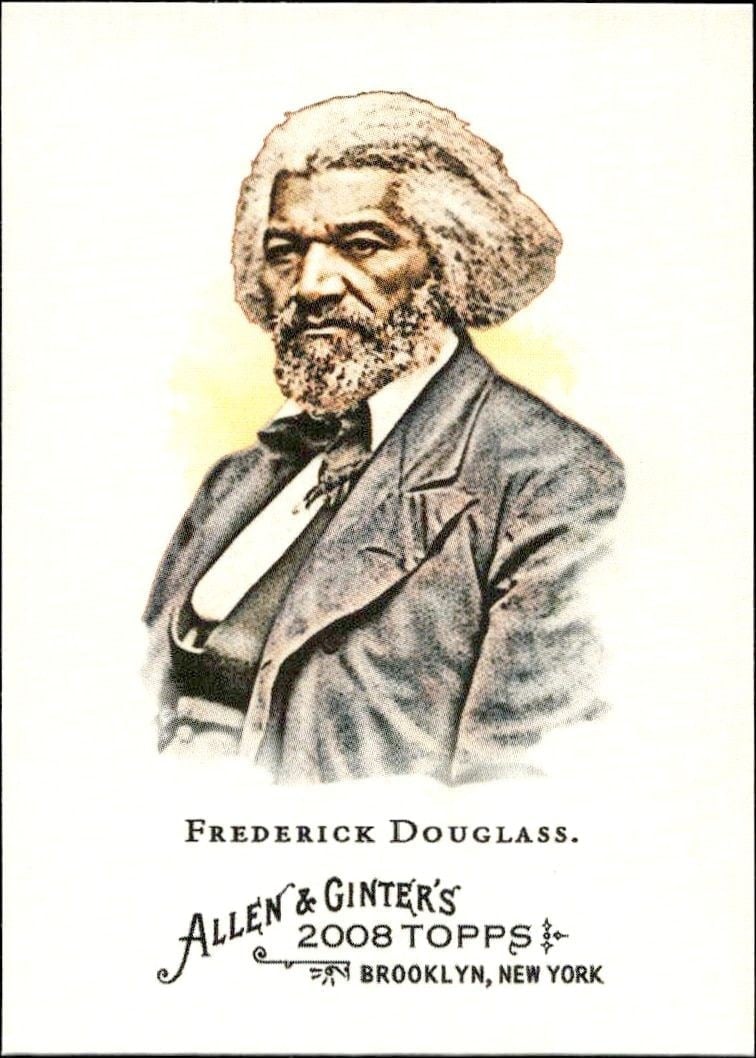 2008 Topps Allen & Ginter Frederick Douglass #227 trading card