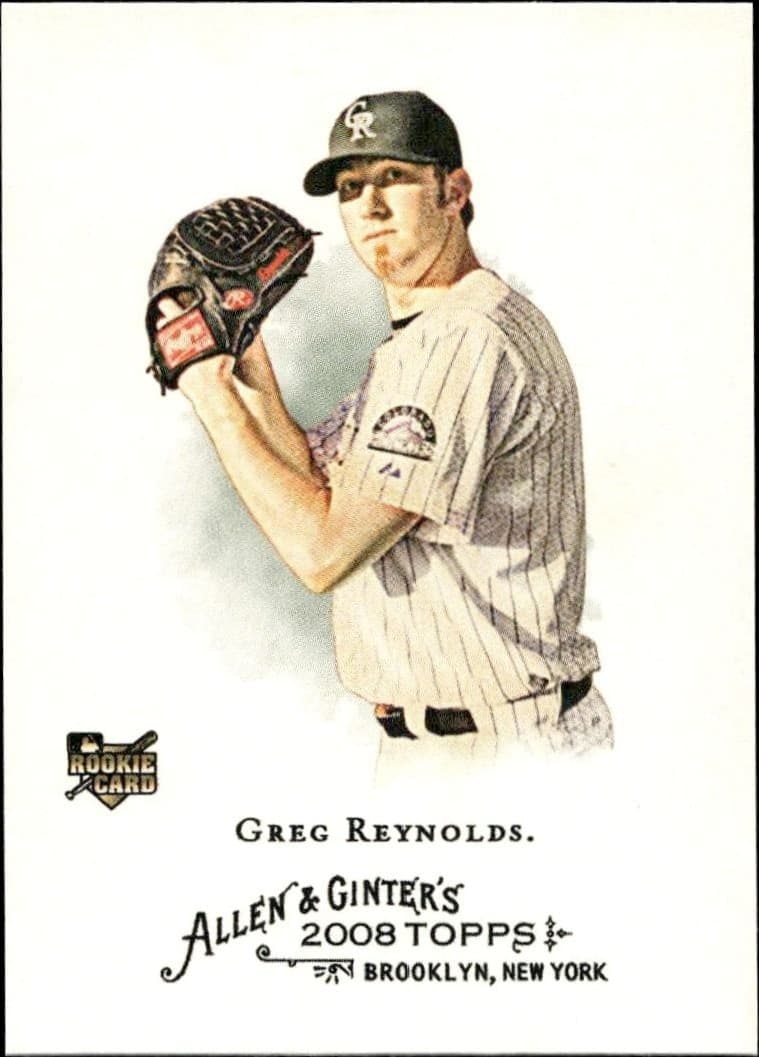 2008 Topps Allen & Ginter Greg Reynolds #139 trading card