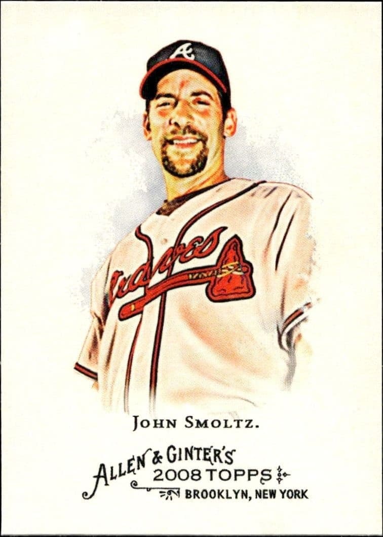 2008 Topps Allen & Ginter John Smoltz #274 trading card