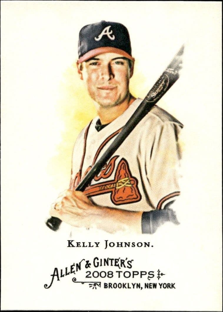 2008 Topps Allen & Ginter Kelly Johnson #188 trading card
