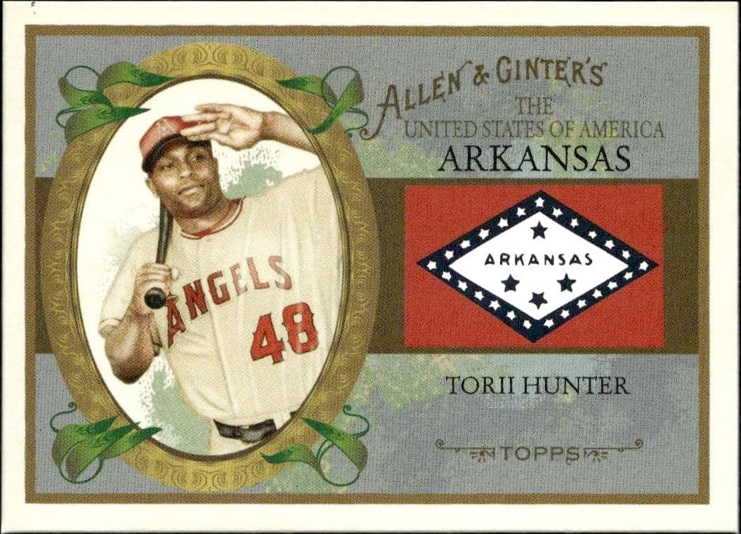 2008 Topps Allen & Ginter Torii Hunter #US4 trading card
