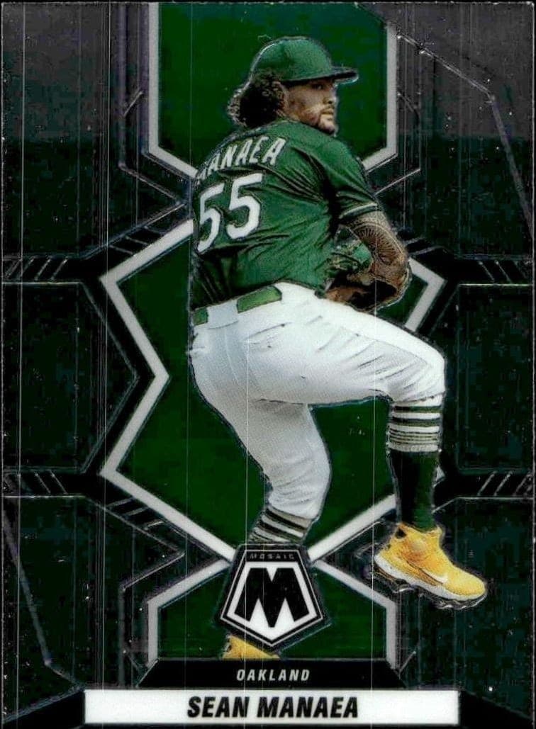2022 Panini Mosaic Sean Manaea #84 trading card