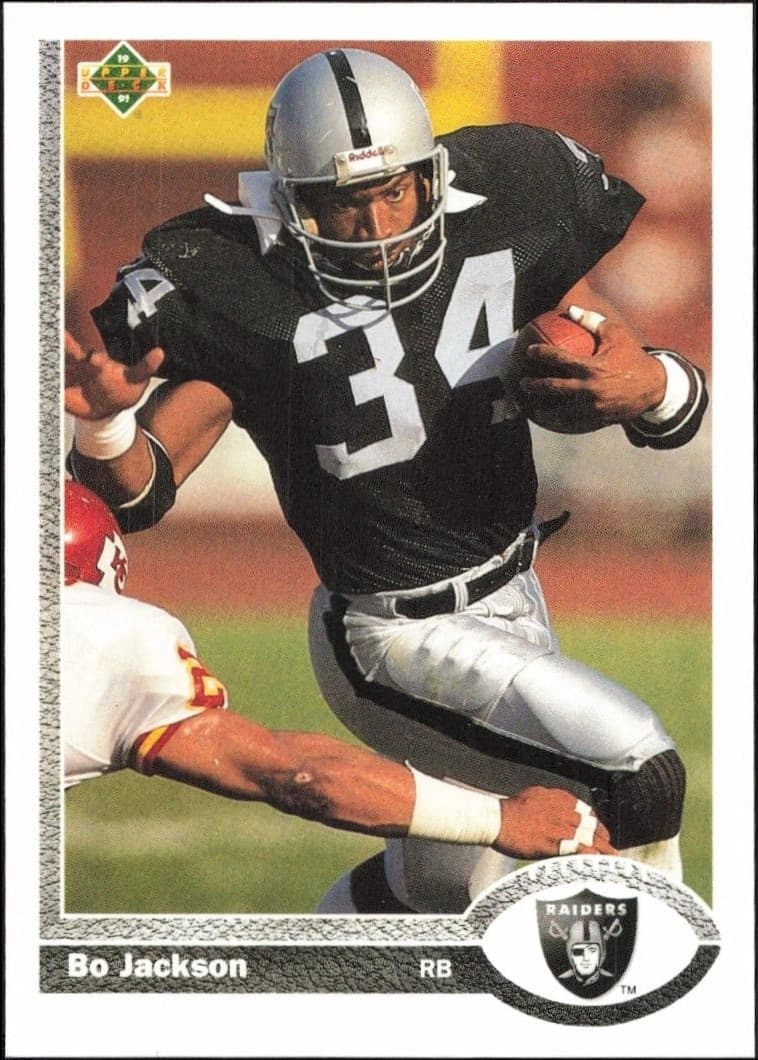1991 Upper-Deck Bo Jackson #155 trading card