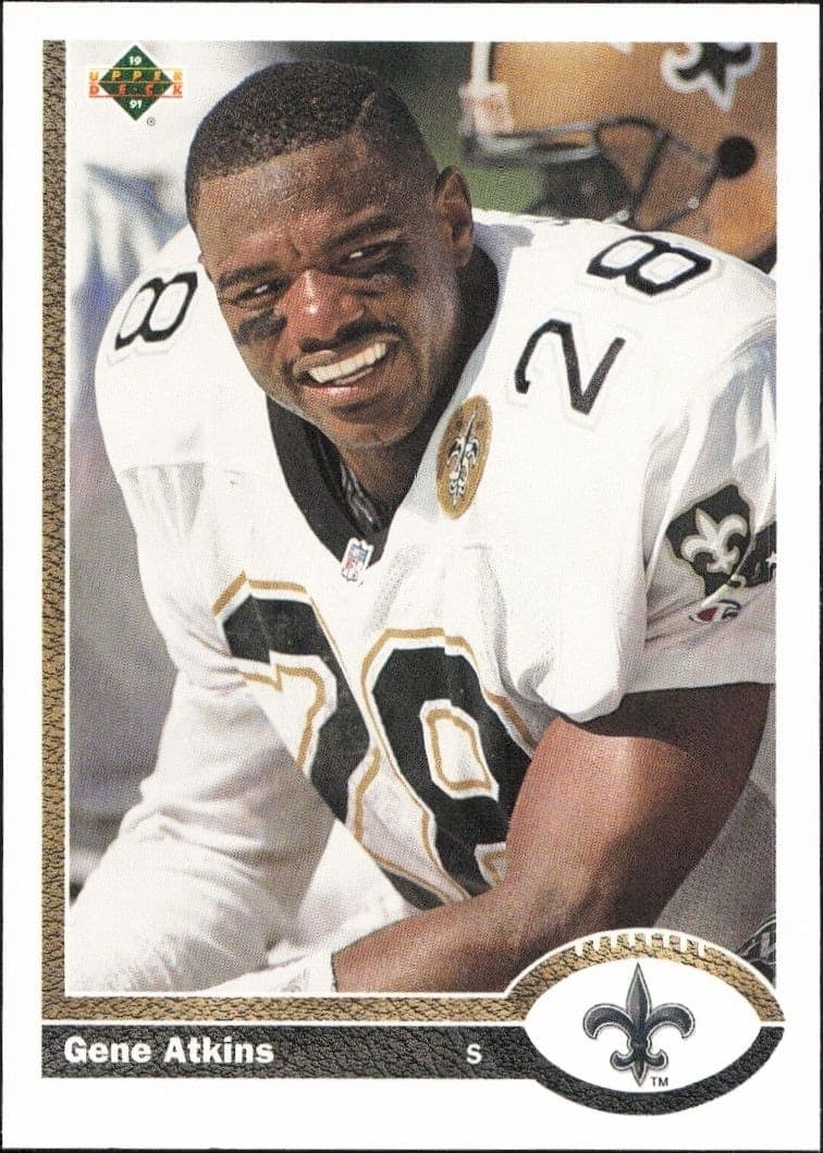 1991 Upper-Deck Gene Atkins #520 trading card