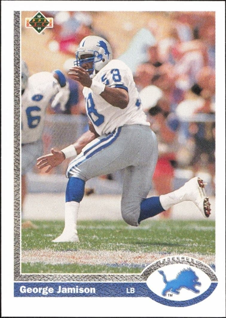 1991 Upper-Deck George Jamison #515 trading card