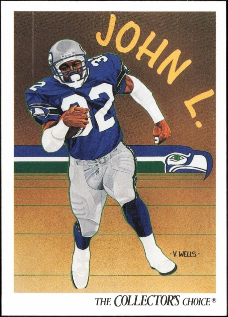 1991 Upper-Deck John L. Williams #97 trading card