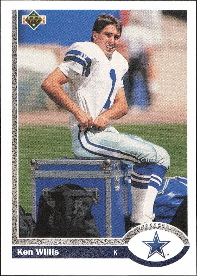 1991 Upper-Deck Ken Willis #514 trading card